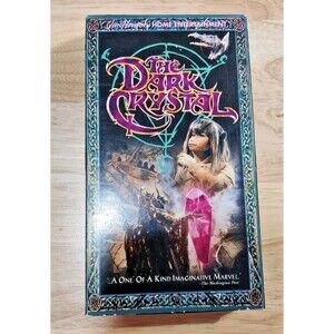 The Dark Crystal VHS 1999 Release Slipcase Jim Henson Monsters Sci-Fi Adventure